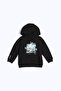 Tate Boys' Hooded Zippered Sweatshirt Black - 2