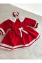 Red Bow Detailed Dress - 2