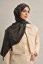 Lyocell Shawl - Zigzag Pattern - Aly1-18 - Smoked - 4