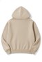 Oversized Unisex Typewriter Printed Hooded Sweatshirt - 2