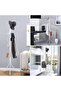 Coat Rack Coat Racks Free Standing Hat Rack Clothes Stand Coat Tree Coat Hanger, White - 2