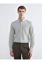 Regular Fit Long Sleeve Striped Men's Shirt
