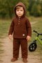 100% Cotton Hooded Kangaroo Pocket Muslin Set
