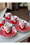 Royking Qush 6-Piece Turkish Coffee Cup Set New Year's Gift New Year