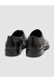 Genuine Leather Lace-Up Black Men's Classic Shoes - 3