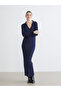 Quality Pieces from Çelebi Store Devrik Roba Collar Knitwear Dress - 2
