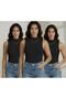 Women's Zero Sleeve Body Suit 3-Piece Set Economic and Affordable - 2