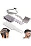4-Piece Hair Cutting Comb Set Curved Cutting Alignment Elastic Quality Shaving Set Measured Hairdresser Set