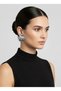 Vip Brass Tarnish Free Antiallergic Silver Twist Hoop Vintage Women Earrings Jewelry - 2