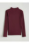 Turtleneck Girl's Knitwear Sweater - 3