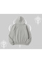 White Cardigan Sweatshirt Why Are You Scared? - 2