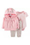 MiniMe Three-Piece Hoodie Set for Newborn Babies | 18-24 Months | Various | Polyester& Cotton