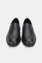 Men's Black Genuine Natural Leather Classic Shoes with Orthopedic Soles - 4