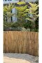 ® Natural Rolled Bamboo Fence Thick Natural Privacy Fence (Beige, 100x100cm) - 5