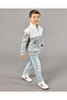 Boys Grey Printed Sweatshirt - 5