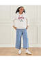 Senior Girls Beige Fur Hooded Sweatshirt - 2