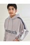 Senior Boys Grey Hooded Sweatshirt - 4