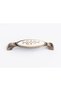 5-Piece 309/128/08-10 Porcelain Detailed Handle 128 mm – Stylish Metal Furniture Handle (Pack of 5) - 3