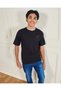Senior Boys Black Embellished T-Shirt - 5
