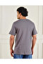Men Charcoal Printed T-Shirt - 3
