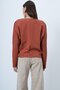 Women's Tile Collar Wide Cut Knitted Blouse Alc-X13126 - 8