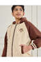 Senior Boys Brown Hooded Varsity Sweatshirt - 4