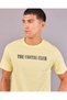 Men Yellow Basic Graphic T-Shirt - 4
