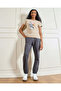 Senior Girls Grey Basic Track Pants - 5