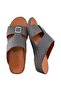 A E T Handmade Arabic Sandals For Men | Outdoor Mens Slippers | Arabic Full Genuine Leather Embossed - 2