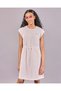 Senior Girls Lilac Ribbed Dress