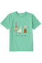 Cotton Fabric Children's T-Shirt – Cute Animals Printed Kids T-Shirt