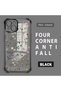 iPhone 14 Compatible Transparent Silicone Flutter Protective Case Flower Patterns