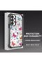 حافظة حماية من السيليكون الشفاف المتوافقة مع هاتف Samsung Galaxy A33 بأنماط الفراشة - 4