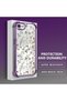 iPhone 7/8/Se 2020 2022 Compatible Transparent Silicone Flutter Protective Case Flower Patterns - 4