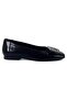 2511103 25Ya Women's Casual Ballet Flats Black Patent Leather - 2