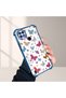 Realme C21 Compatible Transparent Silicone Flutter Protective Case Butterfly Patterns
