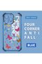 iPhone 15 Pro Compatible Transparent Silicone Flutter Protective Case Butterfly Patterns - 3