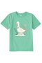 Cotton Fabric Children's T-Shirt – Natural Duck Design T-Shirt
