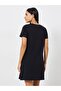 Graphic Cat Print Sleep T-Shirt Dress - 4