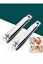 Silver Nail Clipper, Premium Sharp Sturdy Stainless Steel Fingernail And Toenail Clipper Cutters, Pe - 8