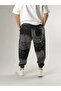 Music Patterned Pleated Men's Jogger Pants Coc2650 - 5