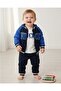 Baby Boy Transitional 3 Pieces, Hooded with Jacket, 1-2-3 Years Old Stylish Bottom and Top Set