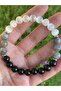 MULTI 20cm Protection Bracelet from negative energy, Tourmaline Labradorite Bracelet, Natural stone - 7