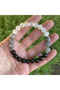 MULTI 20cm Protection Bracelet from negative energy, Tourmaline Labradorite Bracelet, Natural stone - 4