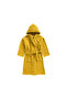 Kids Bathrobe 76 x 108 Cm 6 Year 400 GSM Yellow 100% Terry Cotton Set of 1