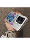 Realme C55 Compatible Silicone Edge Hard Back Anti-Fall Case with Stitch Pattern - 4