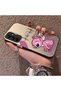 Samsung Galaxy A15 Compatible Stitch Couple Pattern Case Silicone Edge Hard Back Anti-Fall - 3