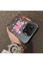 Xiaomi Redmi 9C Compatible Silicone Edge Hard Back Anti Fall Case Butterfly Knot Patterns - 3