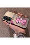 Samsung Galaxy A55 Compatible Stitch Couple Pattern Case Silicone Edge Hard Back Anti-Fall - 3
