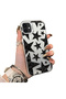 iPhone 11 Compatible Silicone Edge Hard Back Anti Fall Case Star Patterns